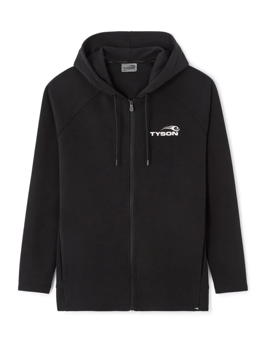 Tyson - Zwarte hoodie