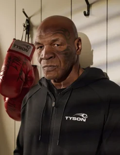 Tyson - Zwarte hoodie