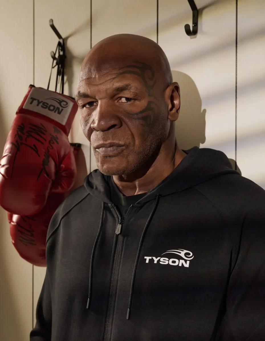 Tyson - Zwarte hoodie