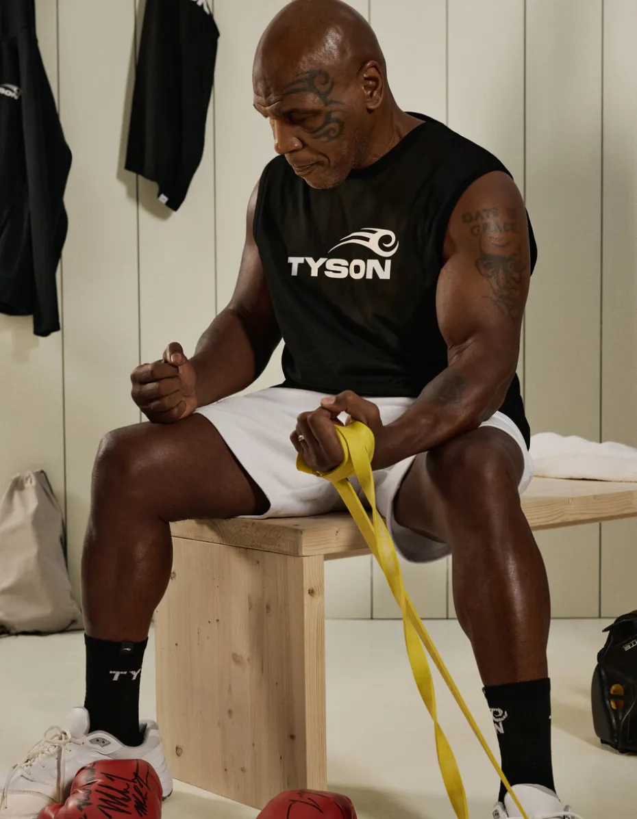 Tyson - Zwarte tanktop