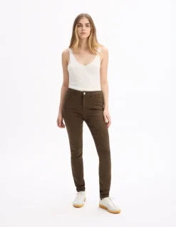 Ultrastretch slim fit broek - kaki