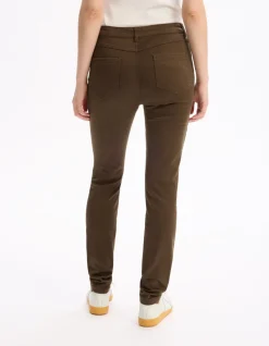 Ultrastretch slim fit broek - kaki