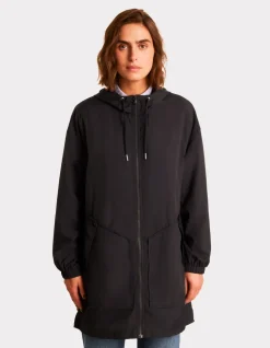 Verstelbare parka - marineblauw