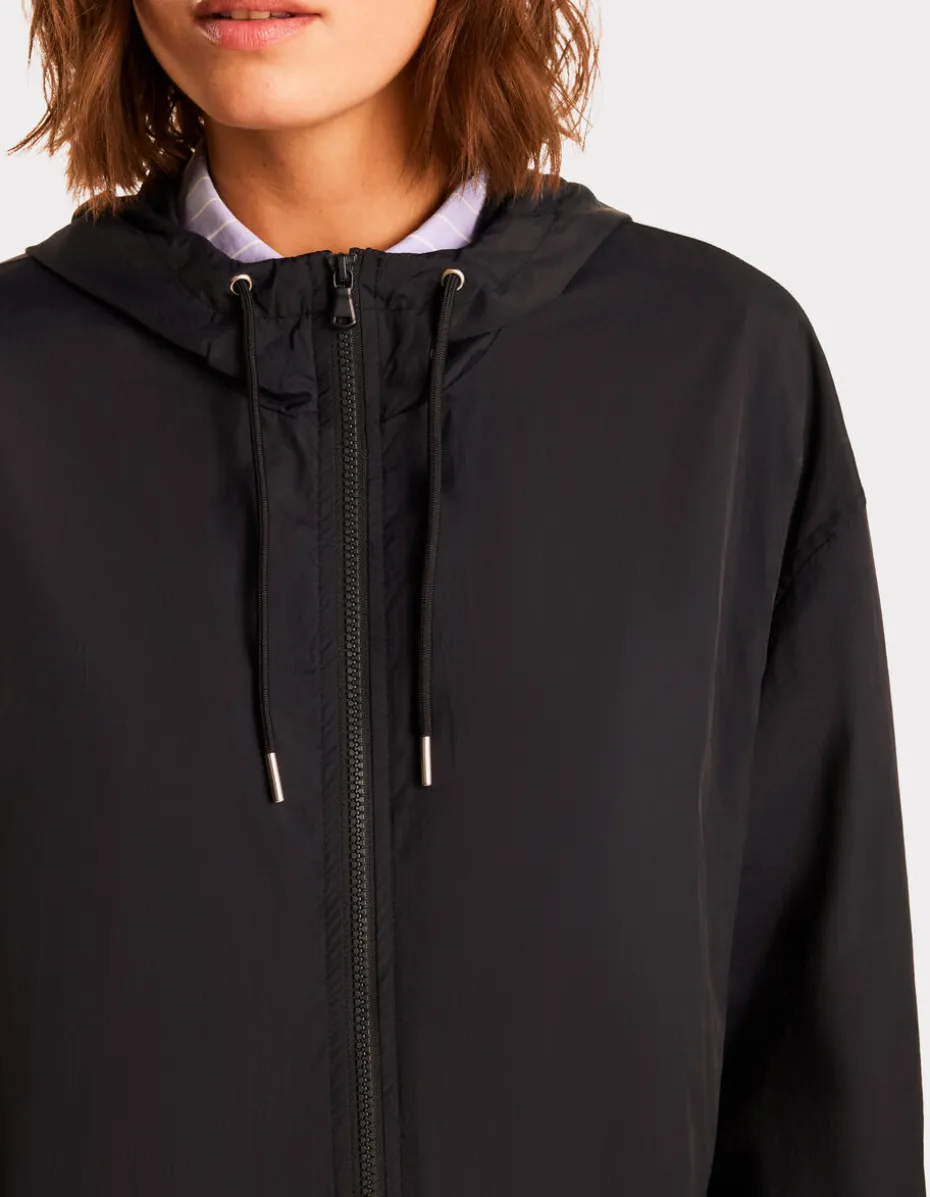Verstelbare parka - marineblauw