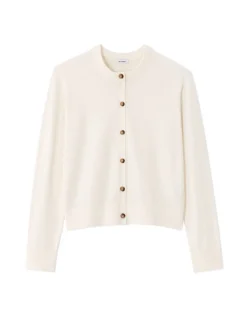 Vloeiend vest van ECOVERO™ viscose - ecru