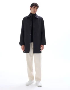 Waterdichte 3-in-1 trenchcoat - zwart
