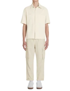 Wijd hemd - beige