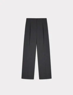 Wijde broek - antracietgrijs