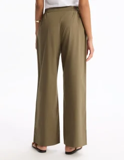 Wijde broek - kaki