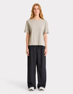 Wijde broek - marineblauw