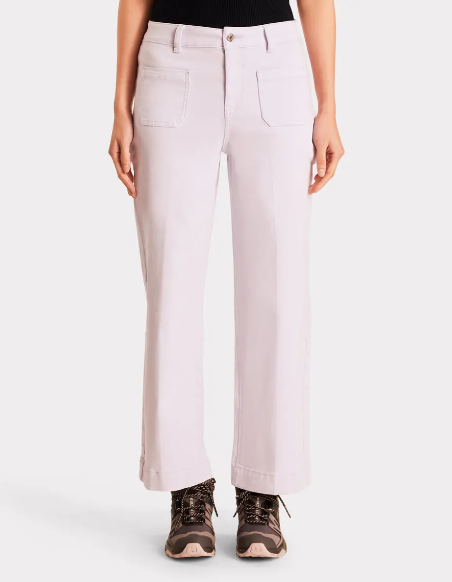 Wijde broek - paars