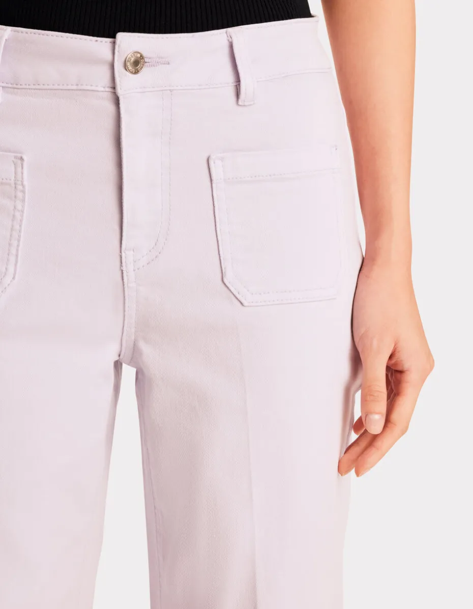 Wijde broek - paars