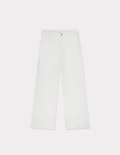 Wijde broek - wit