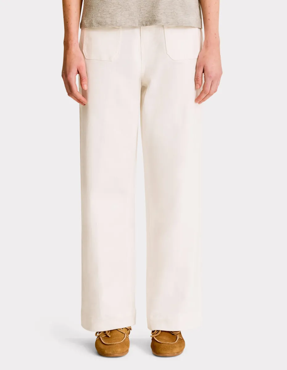 Wijde broek - wit