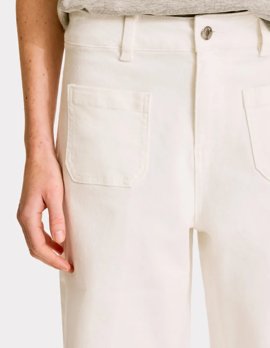 Wijde broek - wit